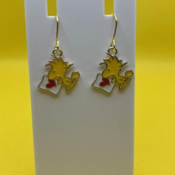 2/$16~Woodstock Earrings - Picture 1 of 6